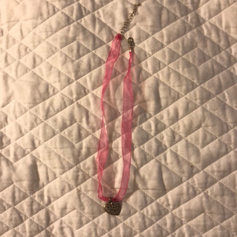 James Avery Charm with Ribbon Necklace